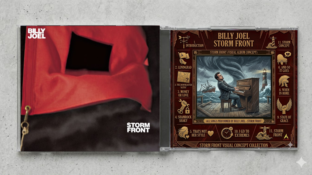 Billy Joel – Storm Front | Fan-Made CD Edition | Pop Rock Comeback Album