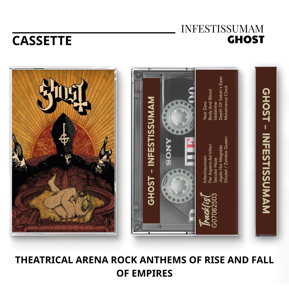 Ghost Vintage Cassette | Impera, Meliora & Infestissumam