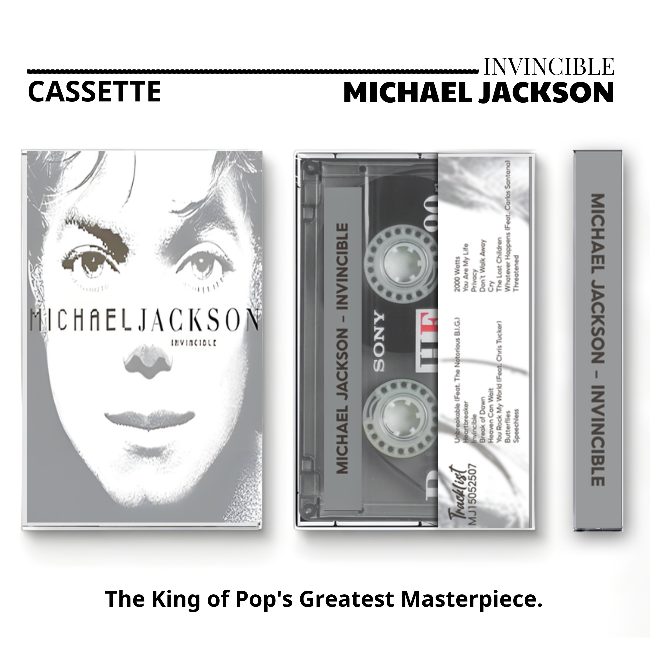 Michael Jackson Retro Cassette Set - Soul & Pop Tribute Edition