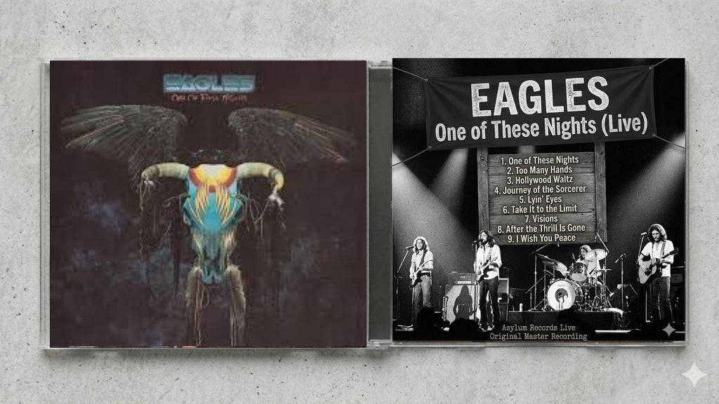 Eagles – One of These Nights (Live) Fan-Made CD Edition | Live Classic Rock Collector’s CD | Custom Concert Release