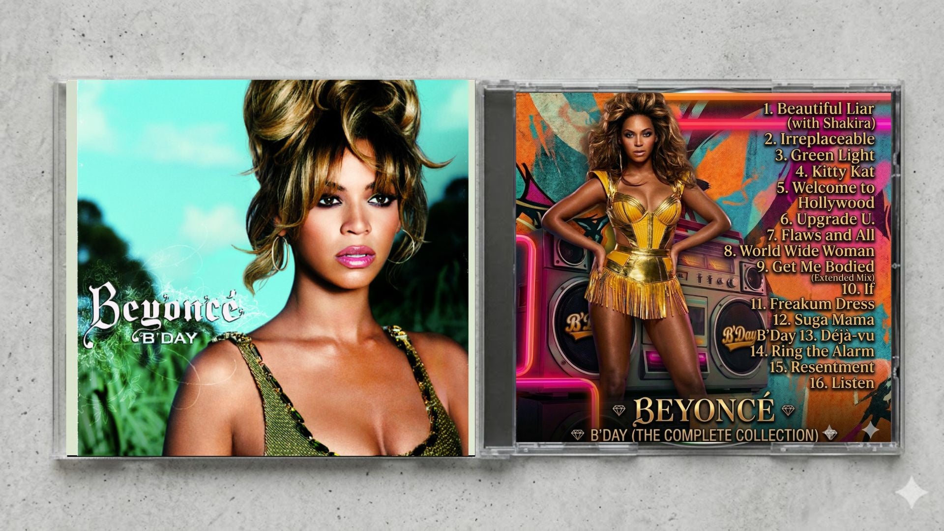 Beyoncé – B’Day FanMade CD Edition | R&B Pop Collector’s Edition | Exclusive Custom CD Release