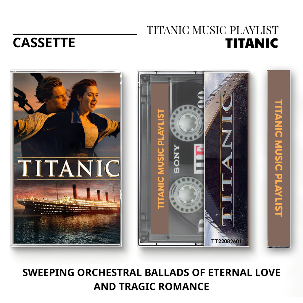 Titanic Original Soundtrack Vintage Cassette | Custom Tape