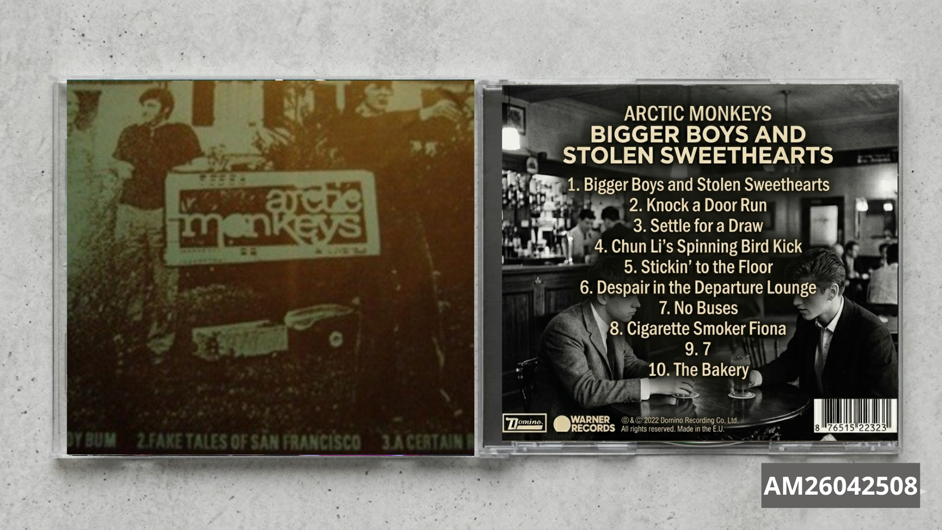 Arctic Monkeys – Beneath the Boardwalk FanMade CD | Indie Rock Demo Collection | Custom Collectible Disc | Rare Early Recordings