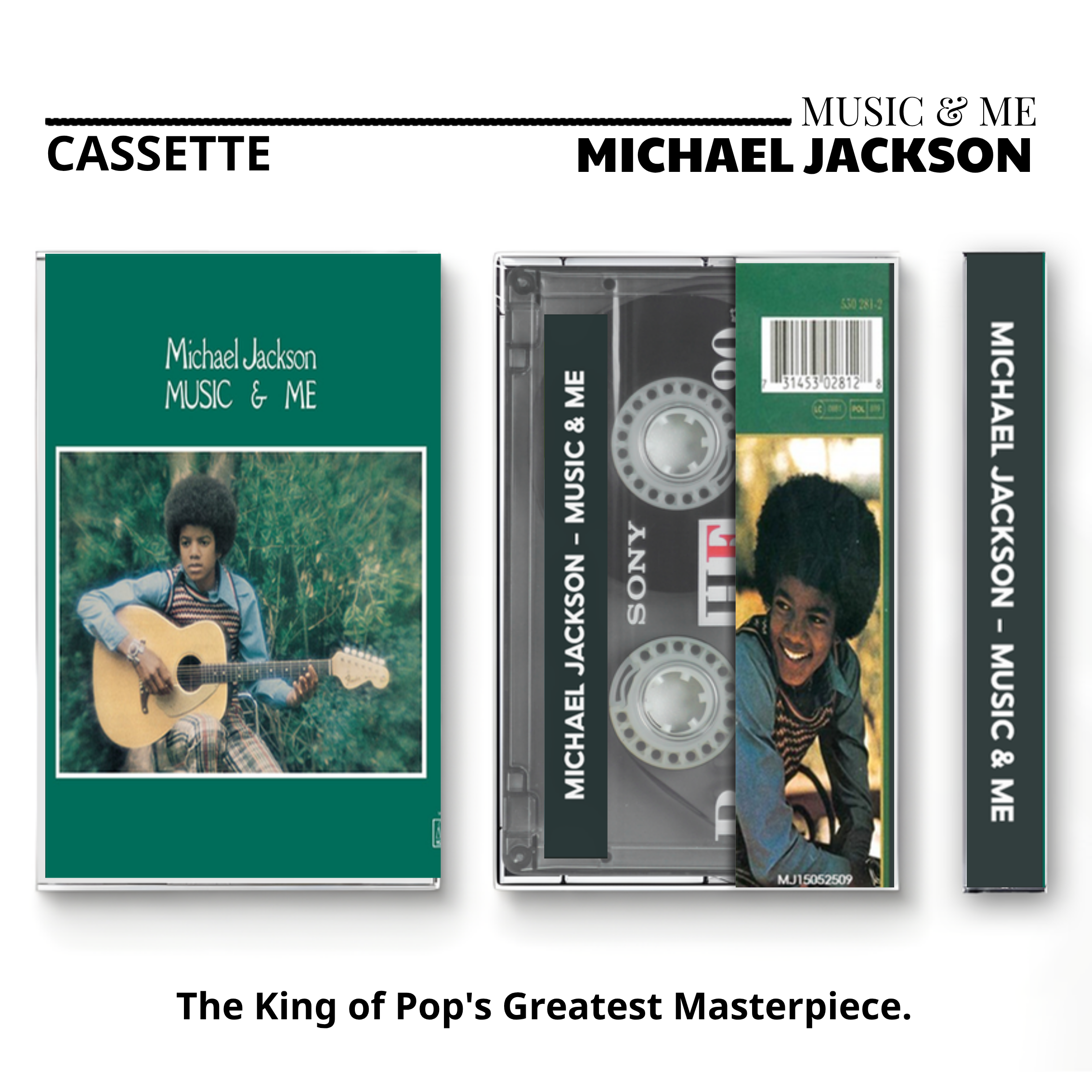 Michael Jackson Retro Cassette Set - Soul & Pop Tribute Edition