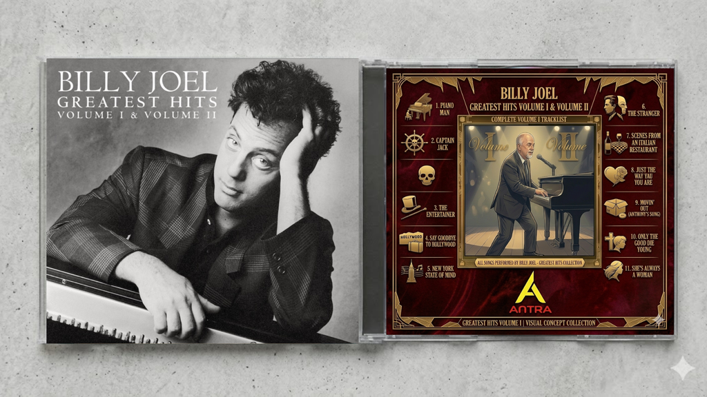 Billy Joel – Greatest Hits Volume I & Volume II | Fan-Made CD Edition | Ultimate Classic Hits Collection