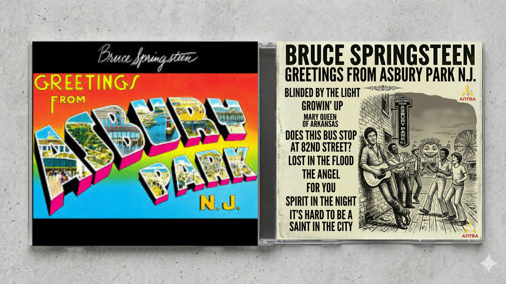 Bruce Springsteen – Greetings from Asbury Park, N.J. | Fan-Made CD Edition | Classic Rock Collector’s Release