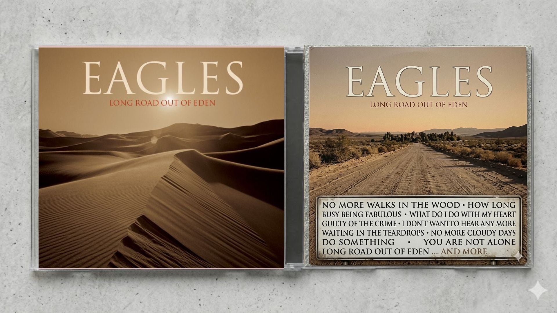 Eagles – Long Road Out of Eden Fan-Made CD Edition | Double Album Collector’s CD | Custom Classic Rock Release