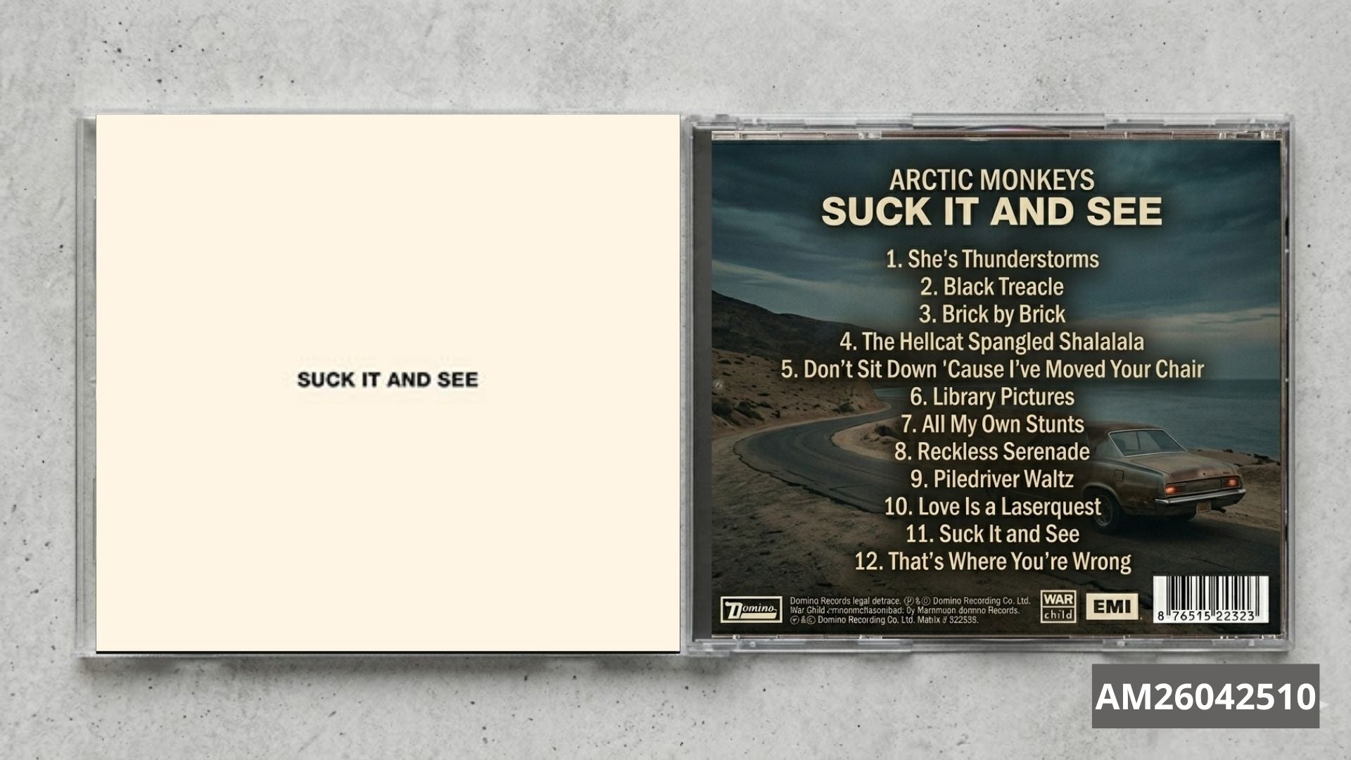Arctic Monkeys – Suck It and See Fan-Made CD Edition Indie Rock Alternative Album Collection