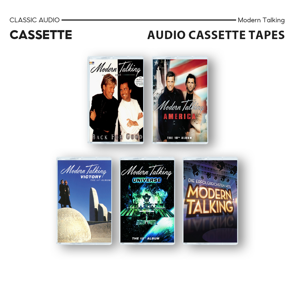 Modern Talking Cassette Tapes – The Ultimate Eurodisco Cassette Collection