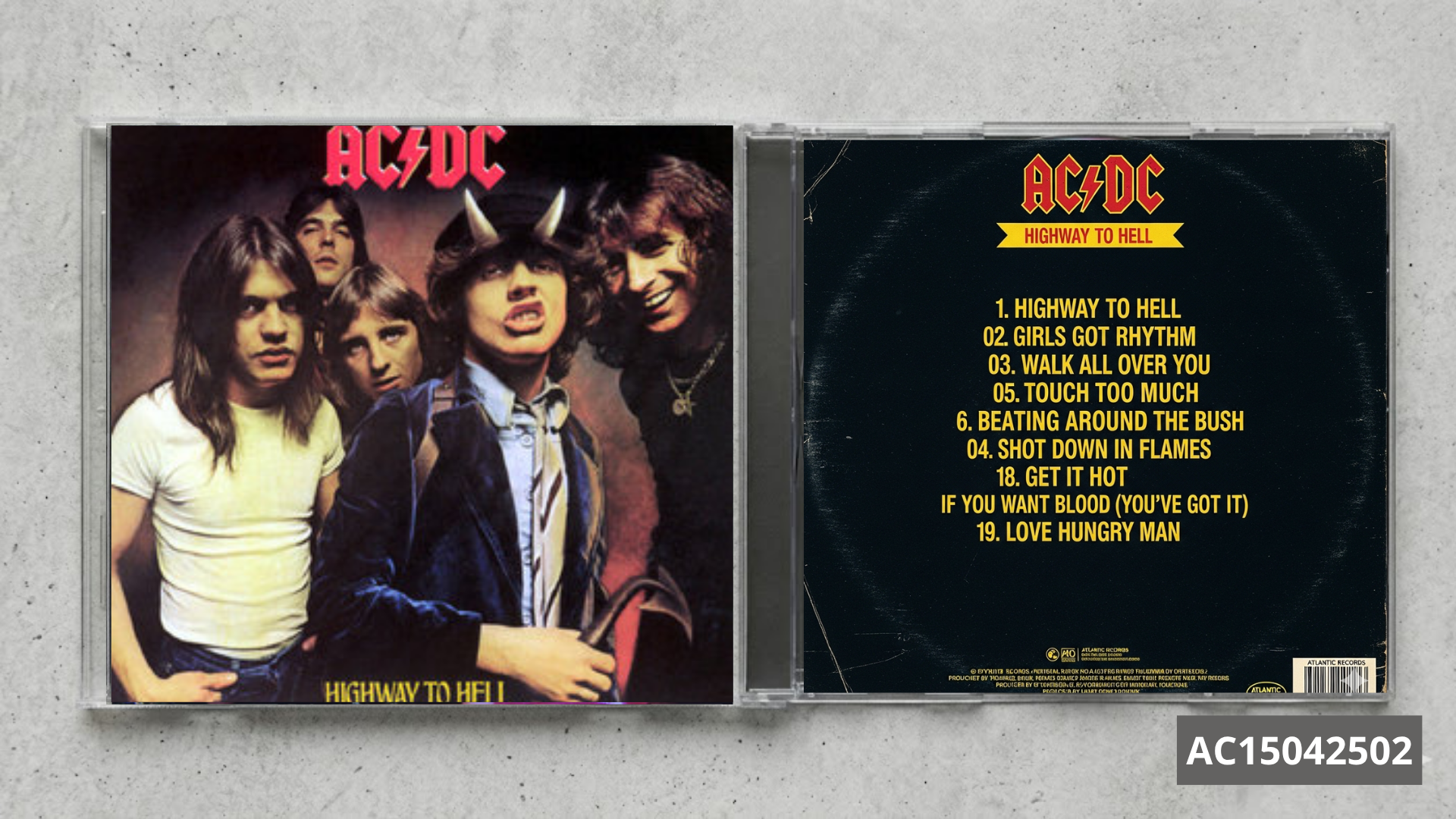AC/DC – Highway to Hell | FanMade CD Edition | Classic Rock Collectible