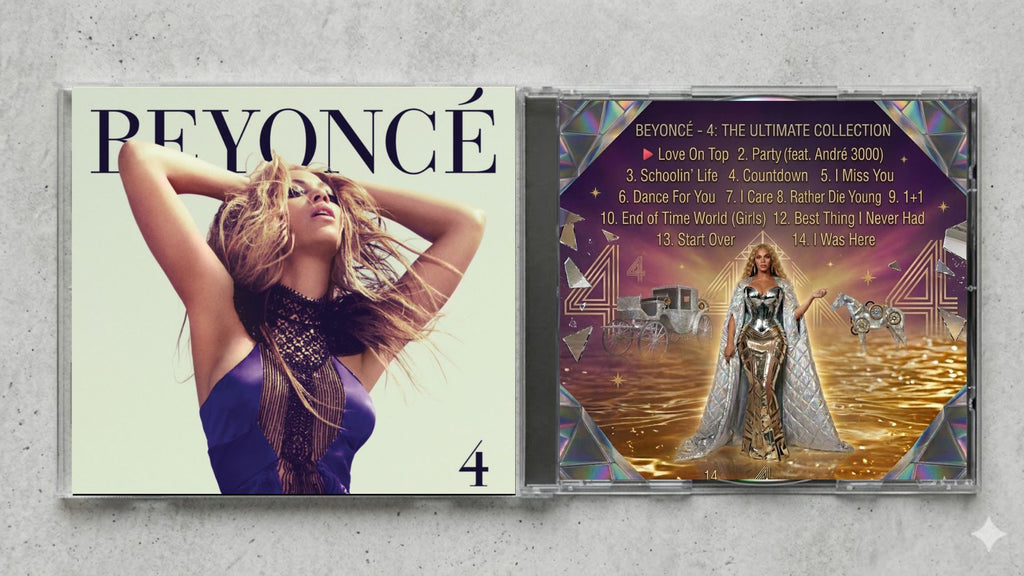 Beyoncé – 4 FanMade CD Edition | R&B Pop Collector’s Edition | Exclusive Custom CD Release