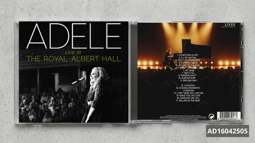 Adele – Live at the Royal Albert Hall FanMade CD | Live Soul Pop Experience | Custom Collectible Disc | Emotional Music Gift