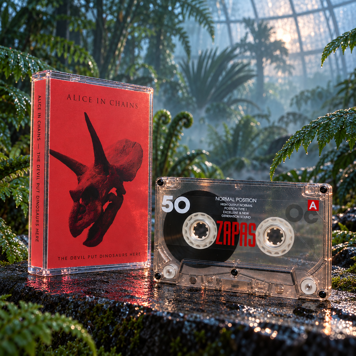 Alice In Chains Retro Cassette Tapes