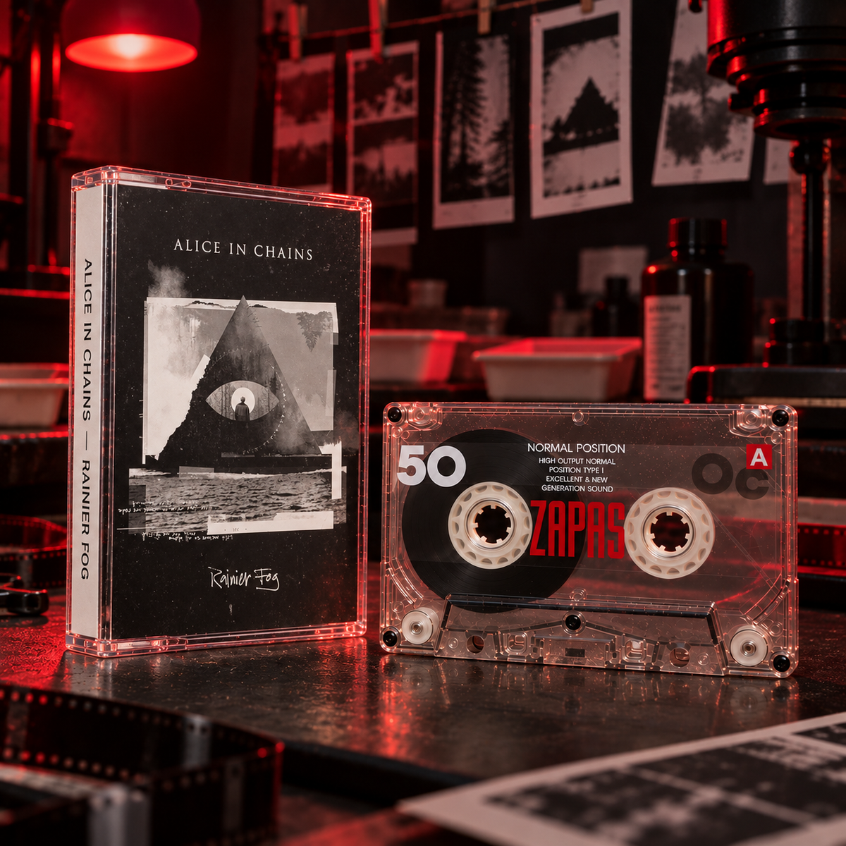 Alice In Chains Retro Cassette Tapes