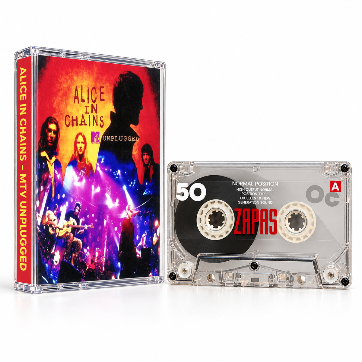 Alice In Chains Retro Cassette Tapes