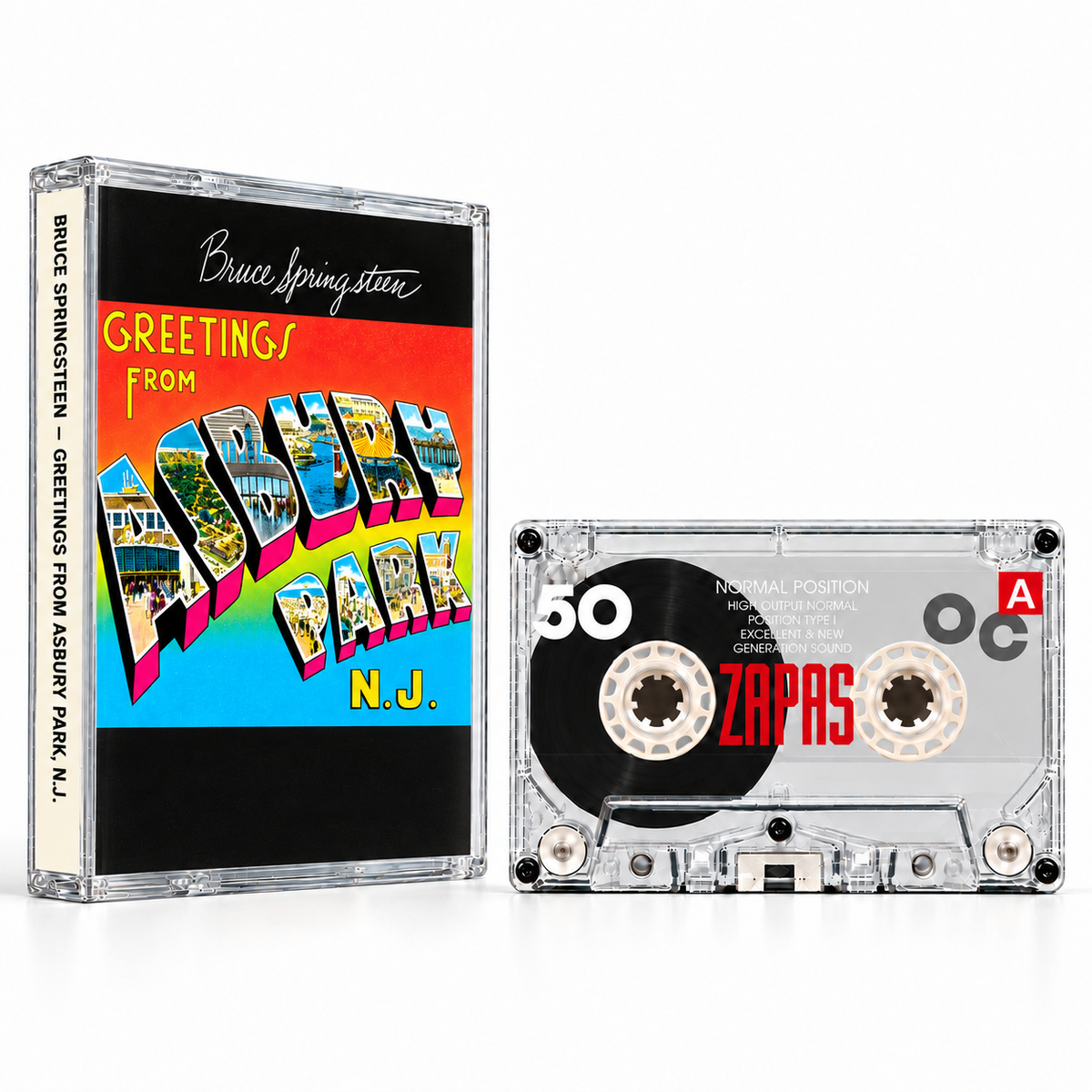 Bruce Springsteen Vintage Cassette Tape Collection