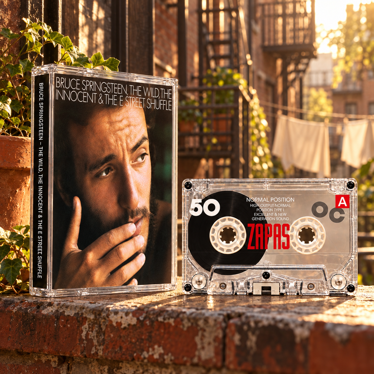 Bruce Springsteen Vintage Cassette Tape Collection