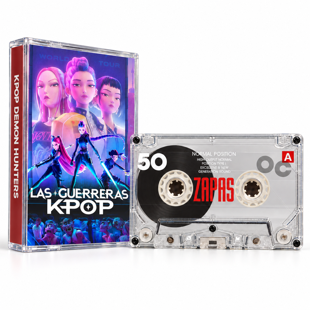 KPop Demon Hunters Soundtrack Cassette Tape