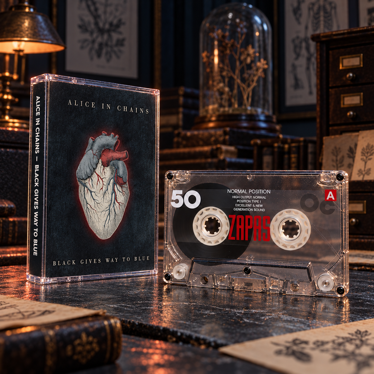 Alice In Chains Retro Cassette Tapes