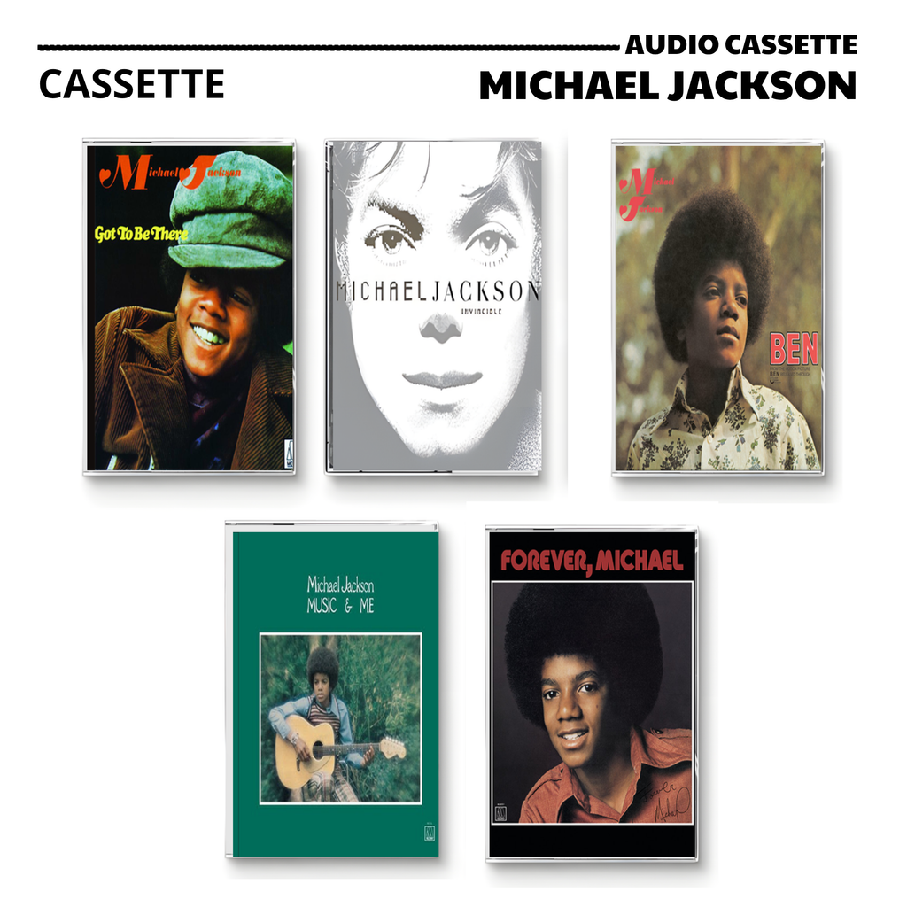 Michael Jackson Retro Cassette Set - Soul & Pop Tribute Edition