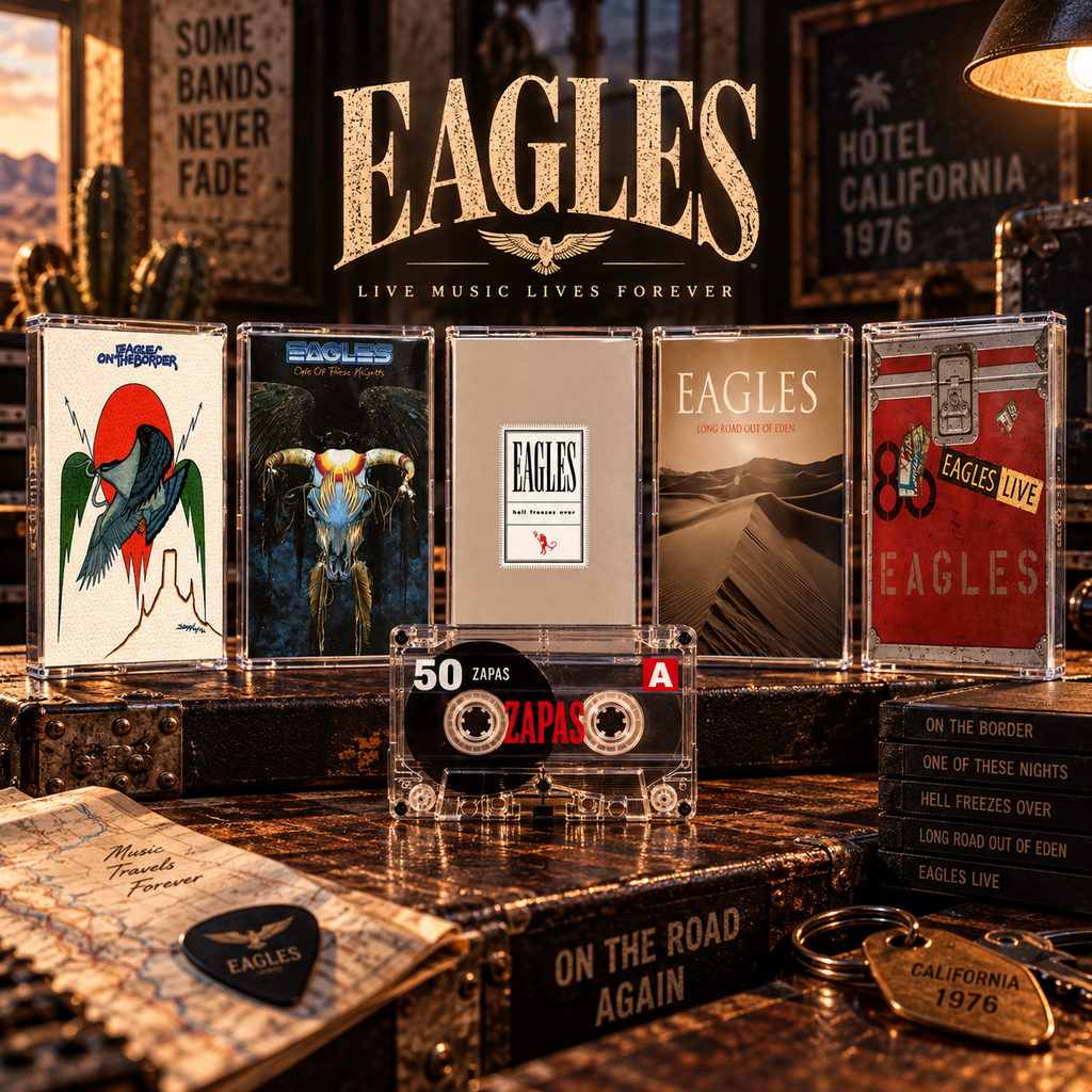 Eagles Vintage Cassette Tapes | One of These Nights & Iconic Live Collection