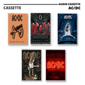 AC/DC Retro Cassettes Set | Classic Live & Modern Album Edition