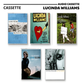 Lucinda Williams Vintage Cassette Tapes | Blessed & Little Honey Set