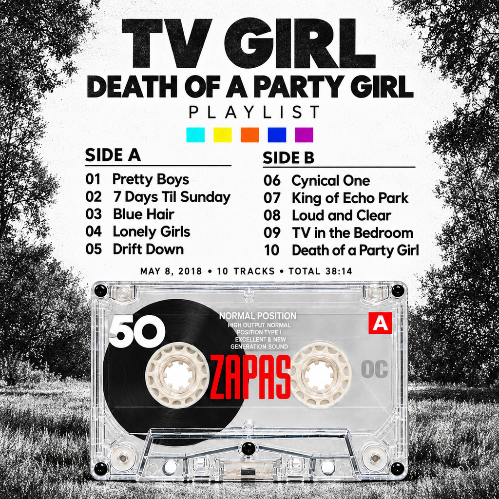 TV GIRL – FOUR-ALBUM HANDMADE CASSETTE COLLECTION