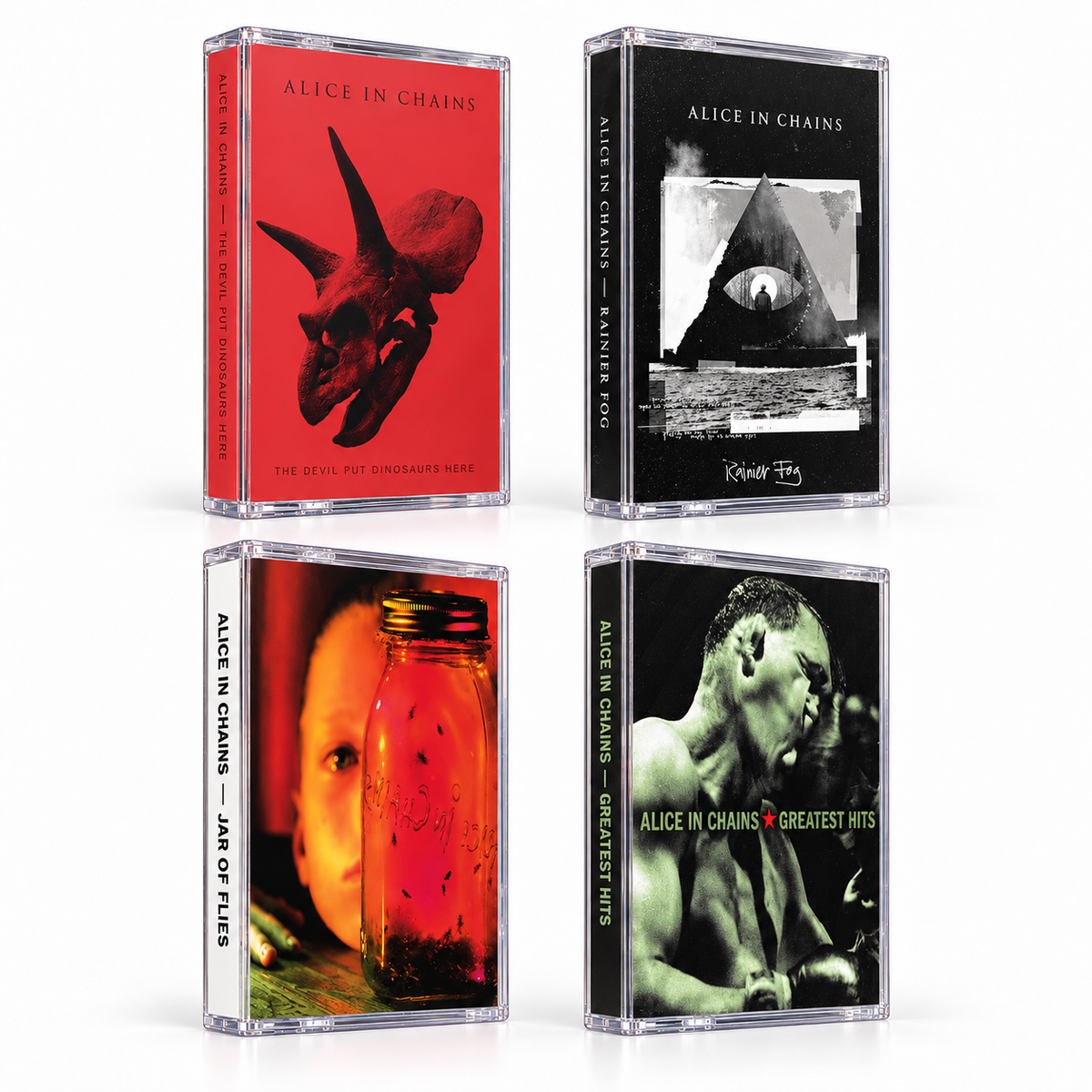 Alice In Chains Retro Cassette Tapes