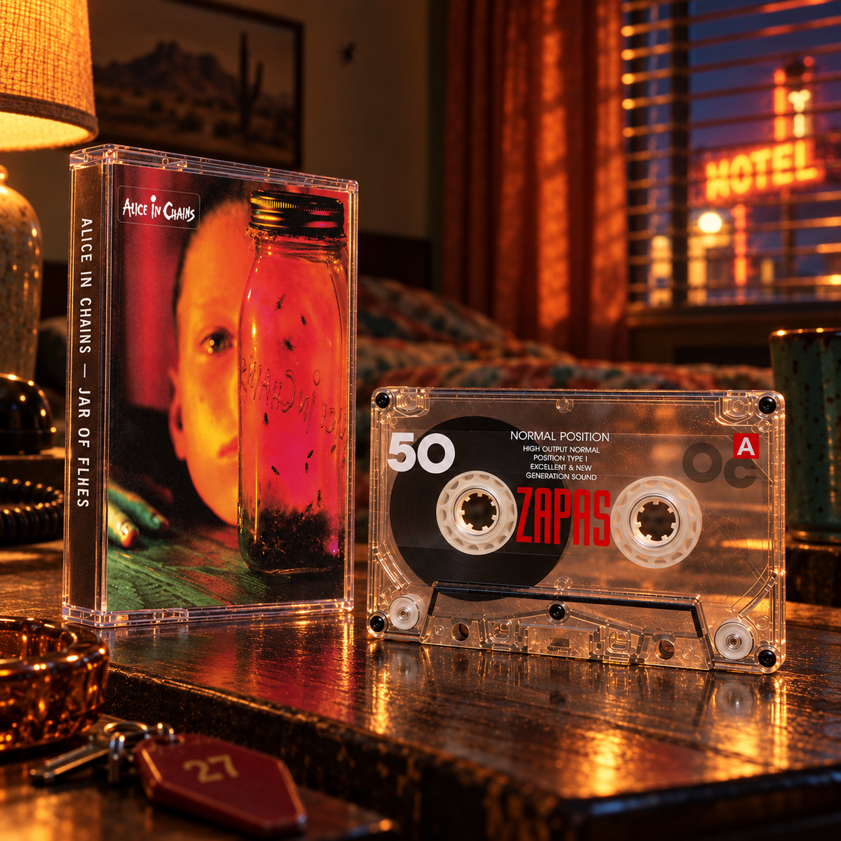 Alice In Chains Retro Cassette Tapes