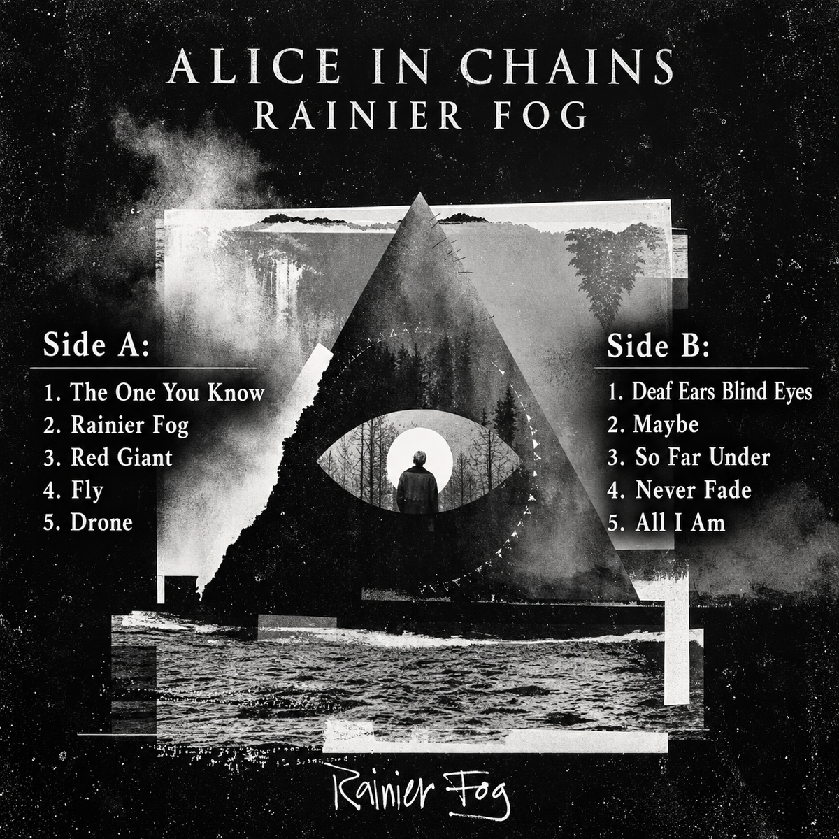 Alice In Chains Retro Cassette Tapes