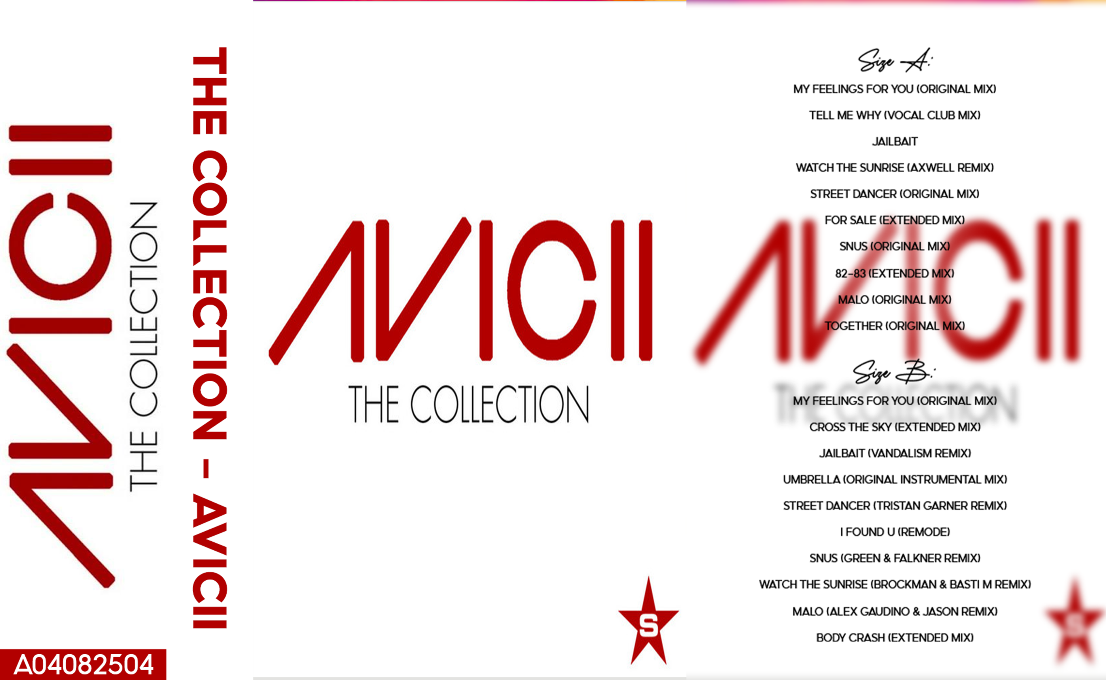 Avicii – The Collection Fanmade Analog Cassette Tape | EDM Album Collectible | Greatest Hits & Electronic Dance Sound | Retro Music Gift