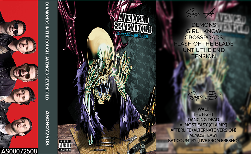 Avenged Sevenfold – Life Is But a Dream… Fanmade Analog Cassette Tape | Experimental Metal Progressive Rock Collectible