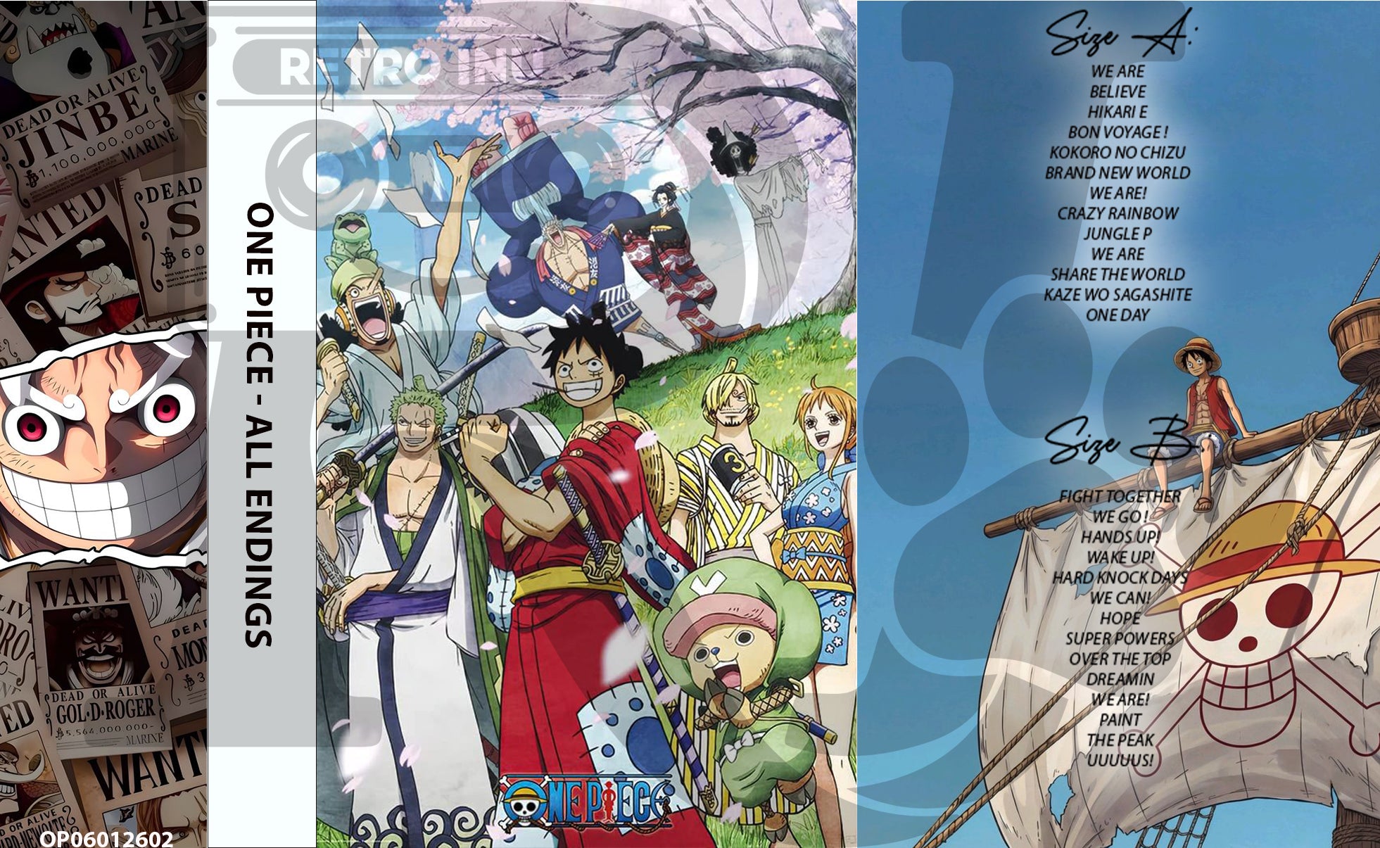 One Piece - ALL Endings