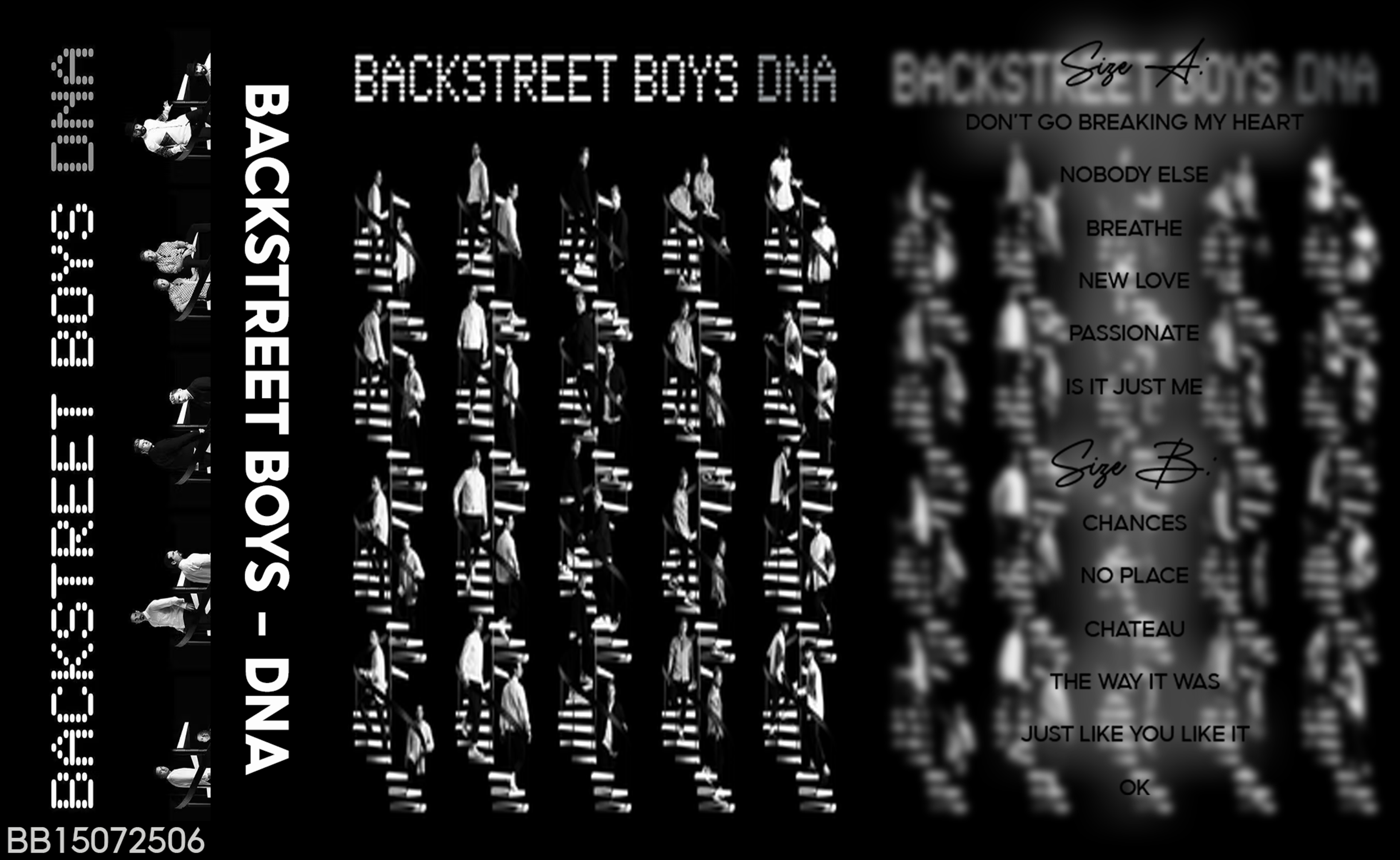 Backstreet Boys – DNA Fanmade Analog Cassette Tape | Pop Contemporary Boy Band Collectible