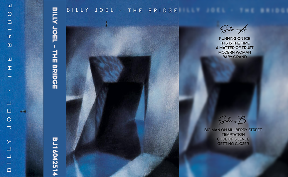 Billy Joel – The Bridge Cassette Tape | Fanmade Classic Rock Pop Album | Retro Analog Collectible