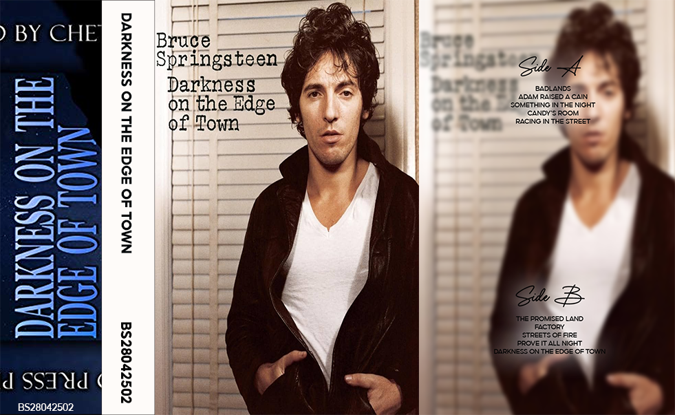 Bruce Springsteen – Darkness on the Edge of Town | Classic Rock Analog Cassette | Retro Music Collectible