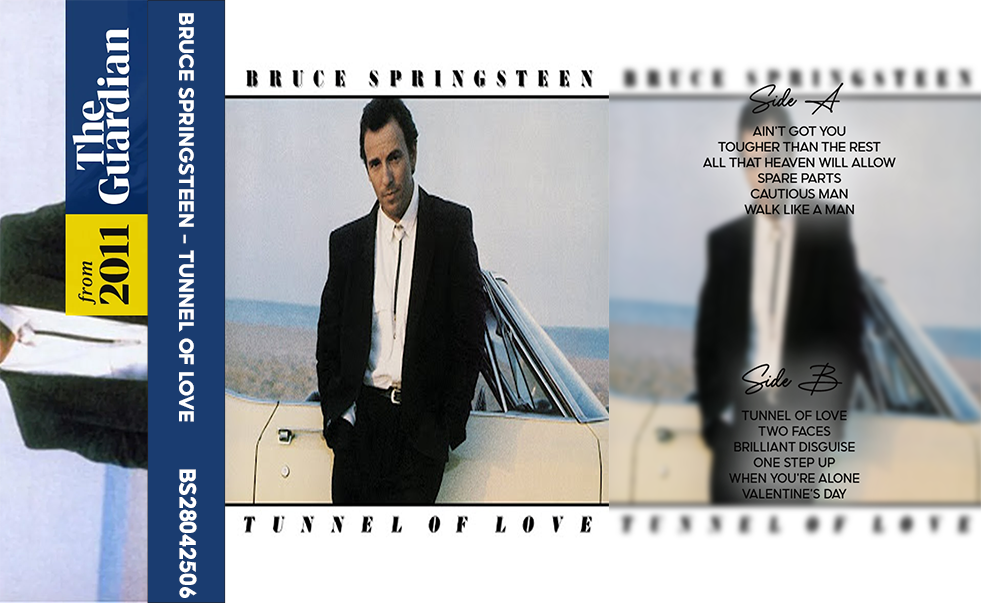 Bruce Springsteen – Tunnel of Love | Rock Analog Cassette | Retro Music Collectible