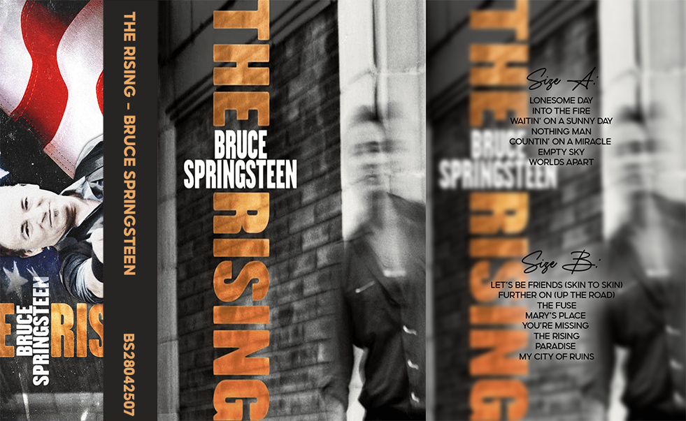 Bruce Springsteen – The Rising | Rock Analog Cassette | Retro Music Collectible