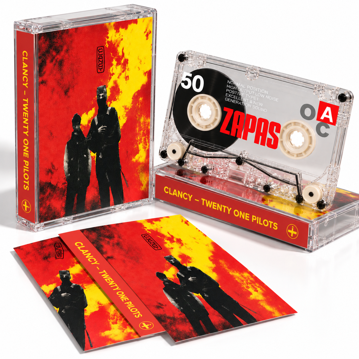 Twenty One Pilots Vintage Cassette Tape Collection | Blurryface, Trench, Clancy, Vessel & More
