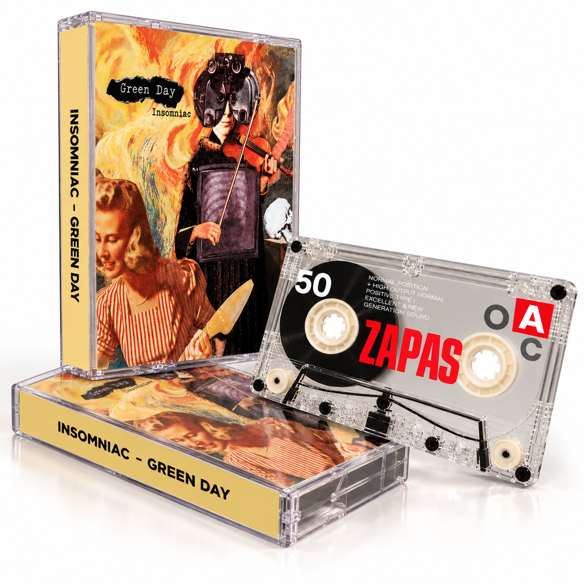 Green Day Vintage Cassette Tape Collection | Dookie, American Idiot, Nimrod, Insomniac & More