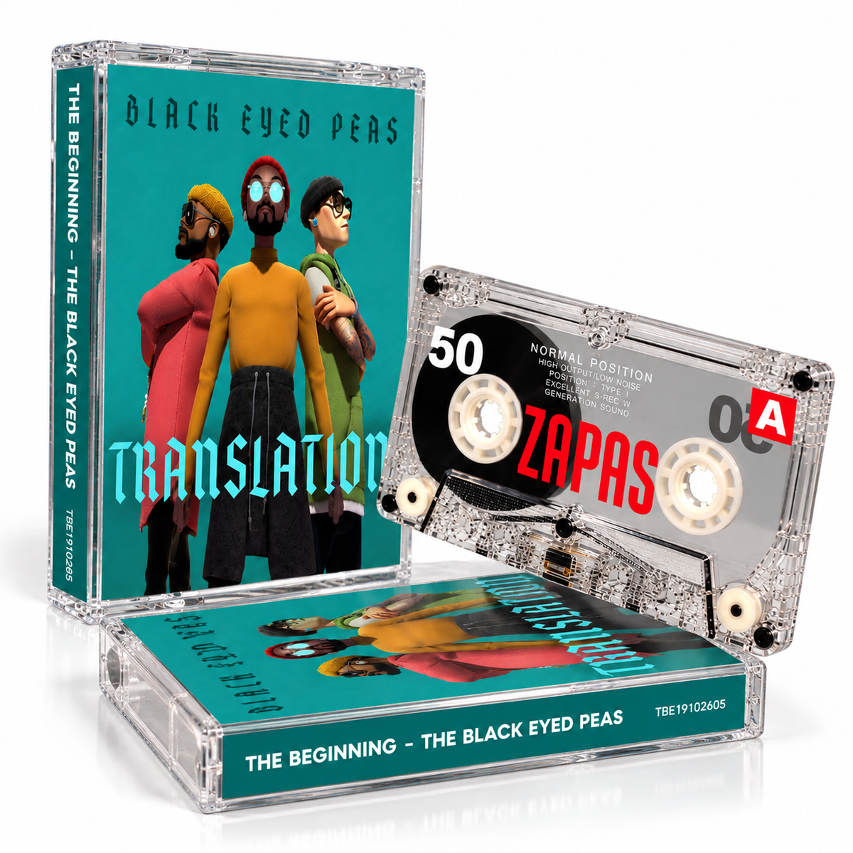 The Black Eyed Peas Vintage Cassette Tape Collection | Elephunk, Monkey Business, The E.N.D., The Beginning & Translation