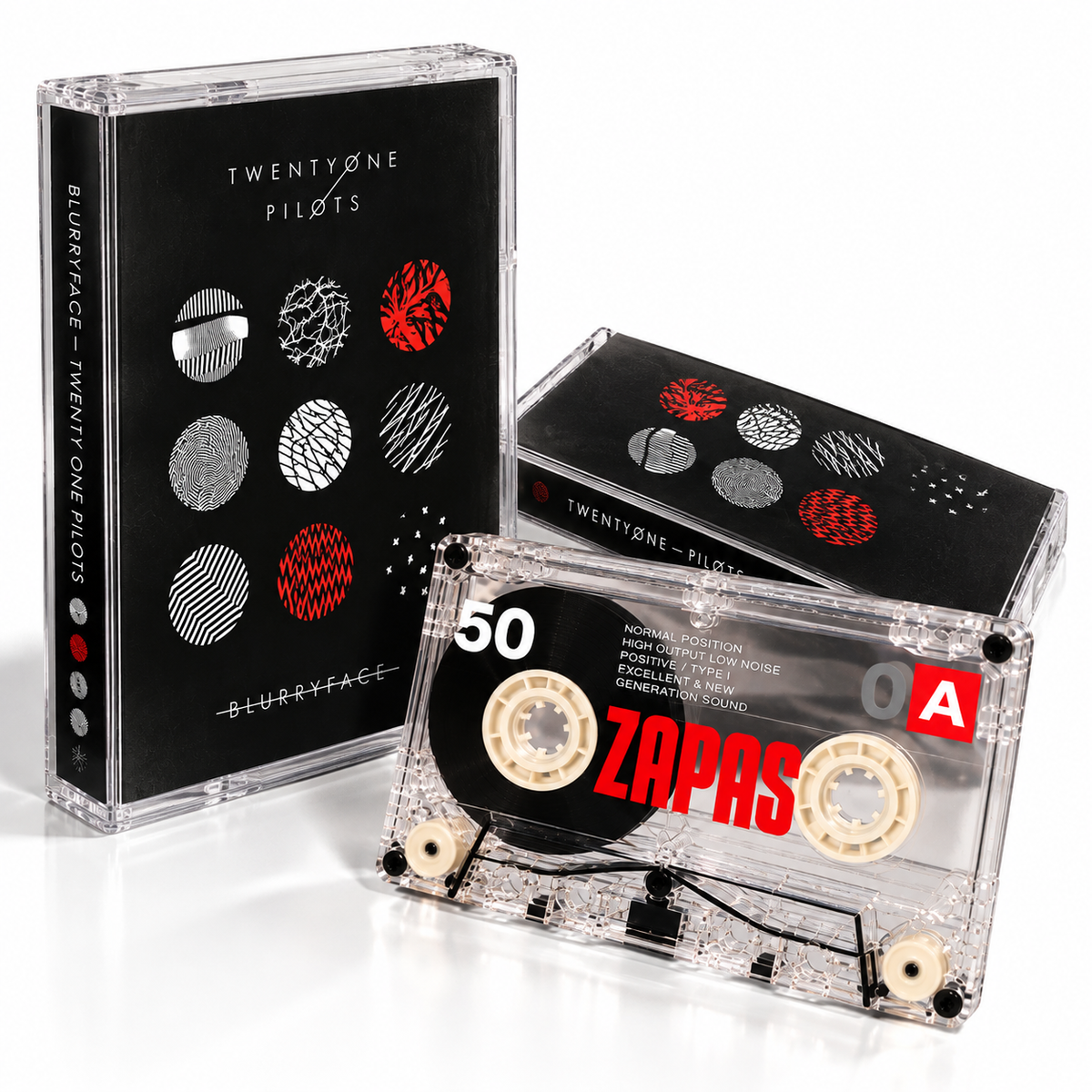 Twenty One Pilots Vintage Cassette Tape Collection | Blurryface, Trench, Clancy, Vessel & More