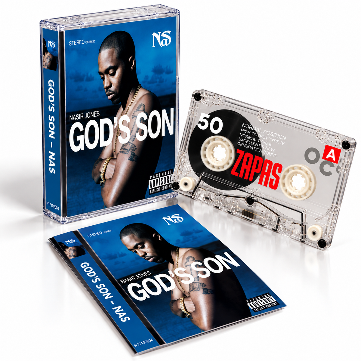 Nas Vintage Cassette Tape Collection | Illmatic, It Was Written, Stillmatic, God's Son & King's Disease