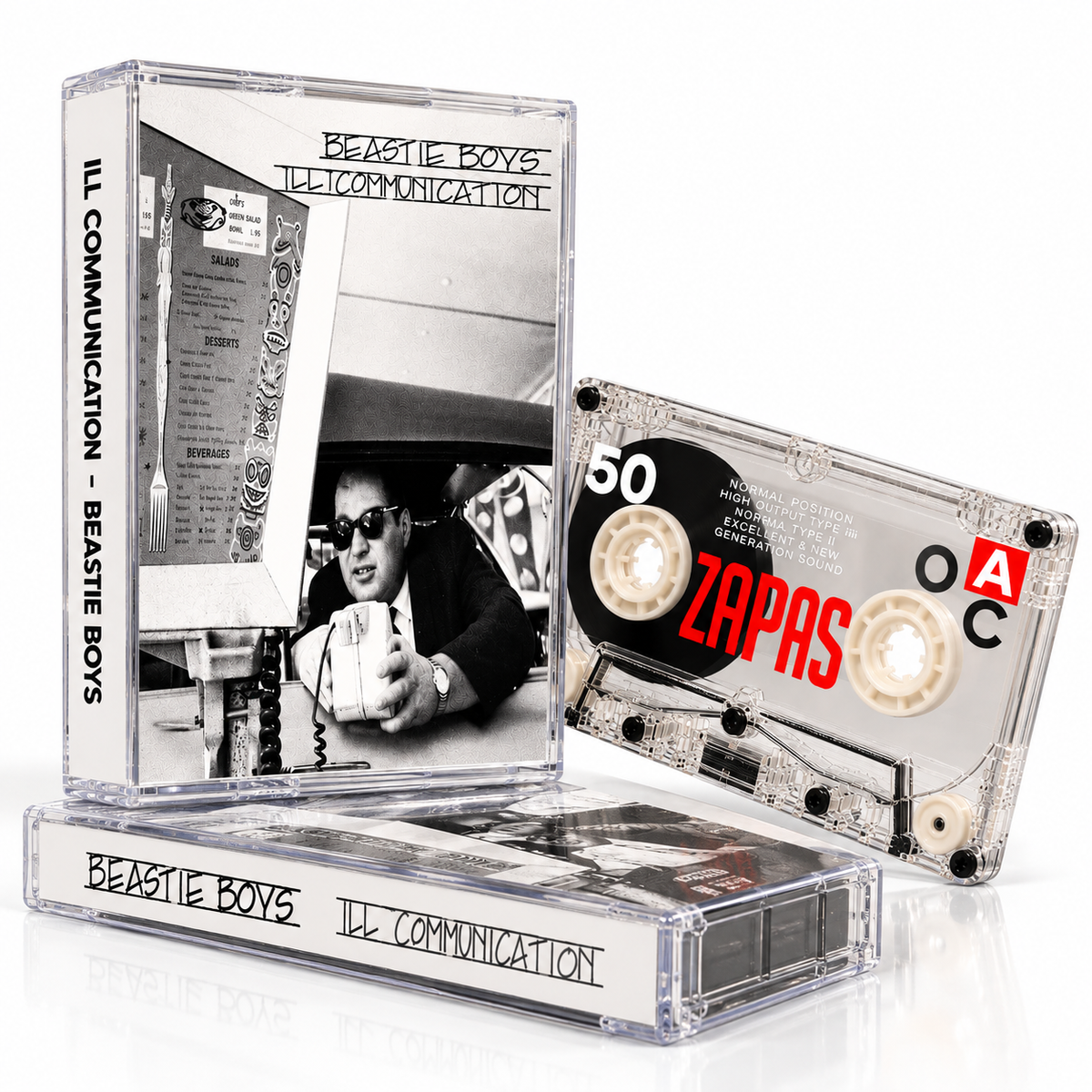 Beastie Boys Vintage Cassette Tape Collection | Licensed to Ill, Paul's Boutique, Ill Communication, Check Your Head & More