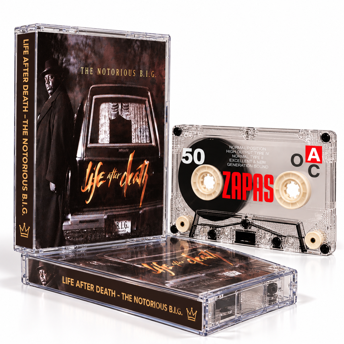 The Notorious B.I.G. Vintage Cassette Tape Collection | Ready To Die, Life After Death, Born Again, Conspiracy & Duets