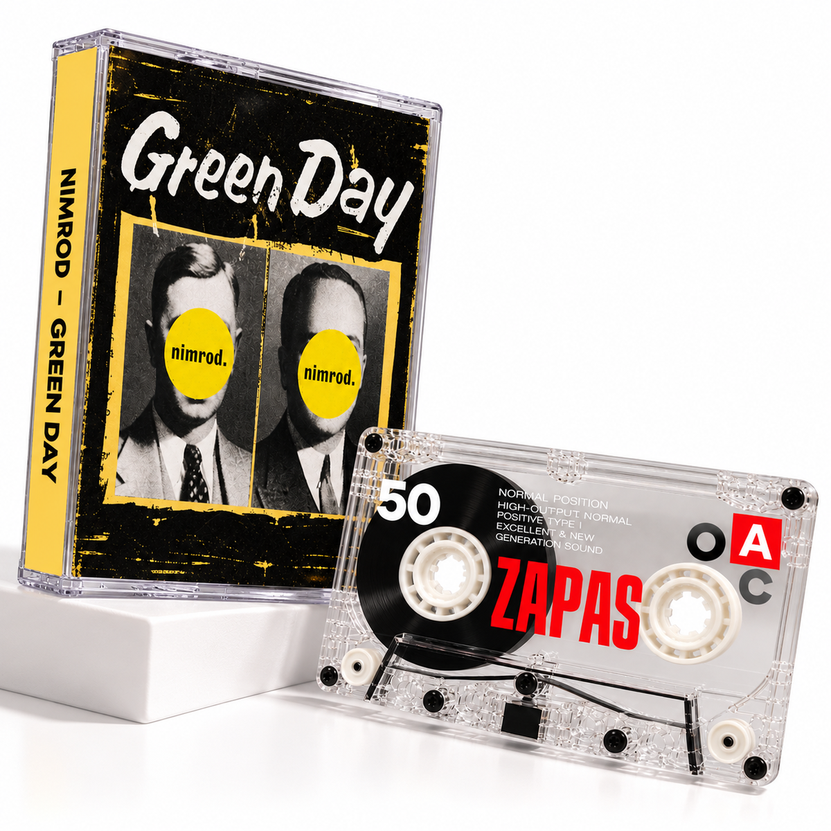 Green Day Vintage Cassette Tape Collection | Dookie, American Idiot, Nimrod, Insomniac & More