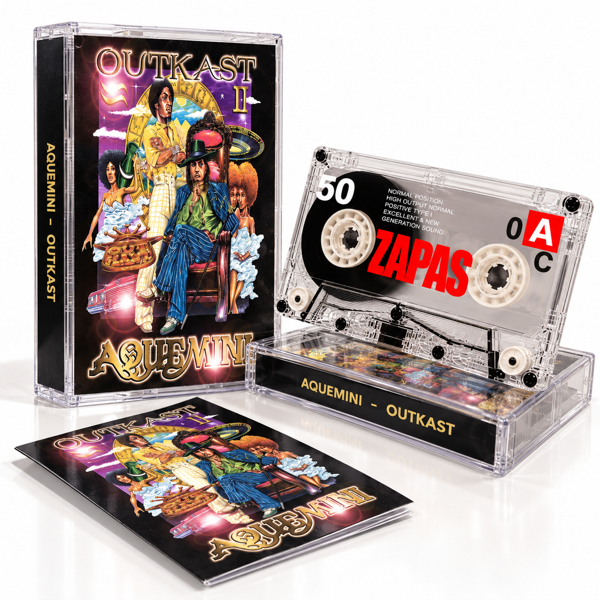 OutKast Vintage Cassette Tape Collection | ATLiens, Aquemini, Stankonia, Speakerboxxx/The Love Below & More