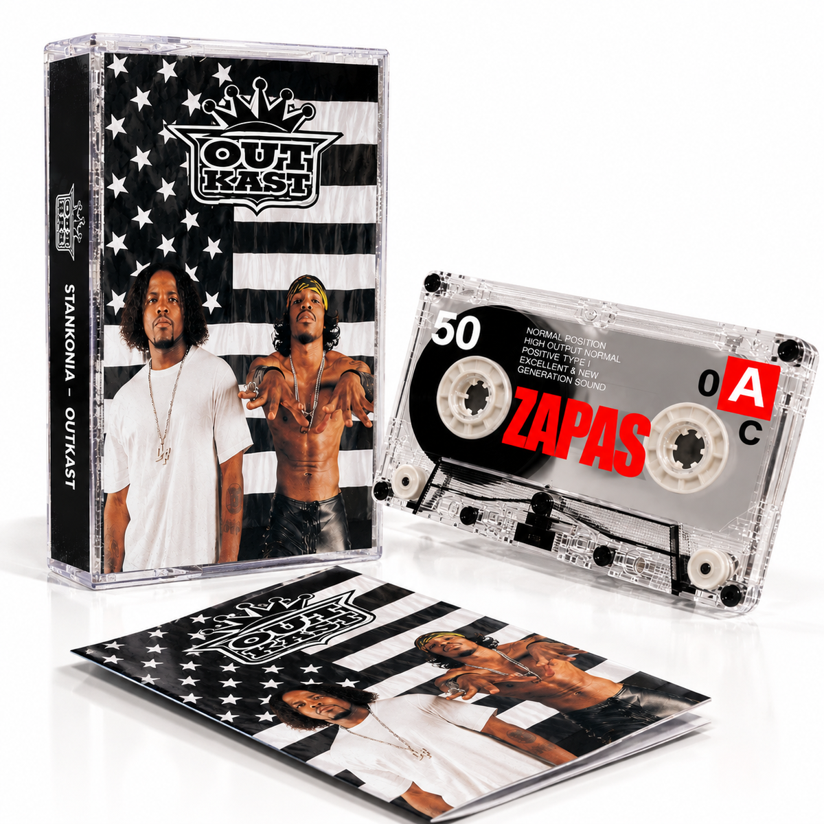 OutKast Vintage Cassette Tape Collection | ATLiens, Aquemini, Stankonia, Speakerboxxx/The Love Below & More