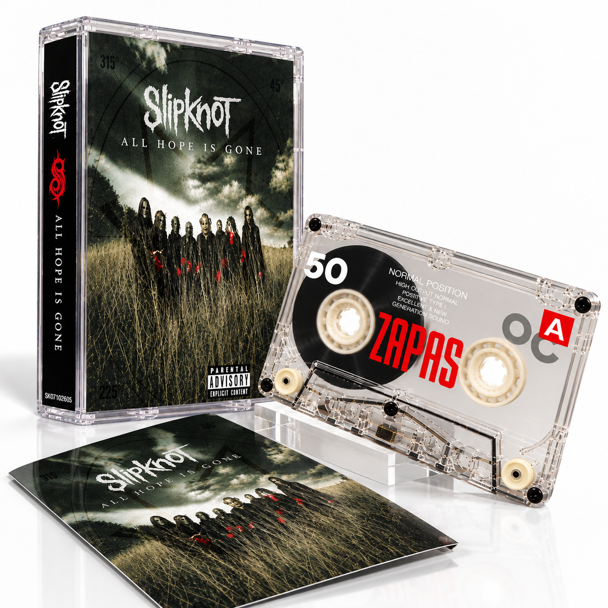 Slipknot Vintage Cassette Tape Collection | Iowa, Self-Titled, Vol. 3, We Are Not Your Kind & More
